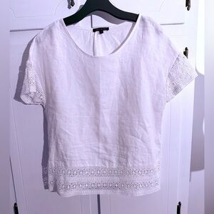 #7)  For Cynthia Linen top Size M